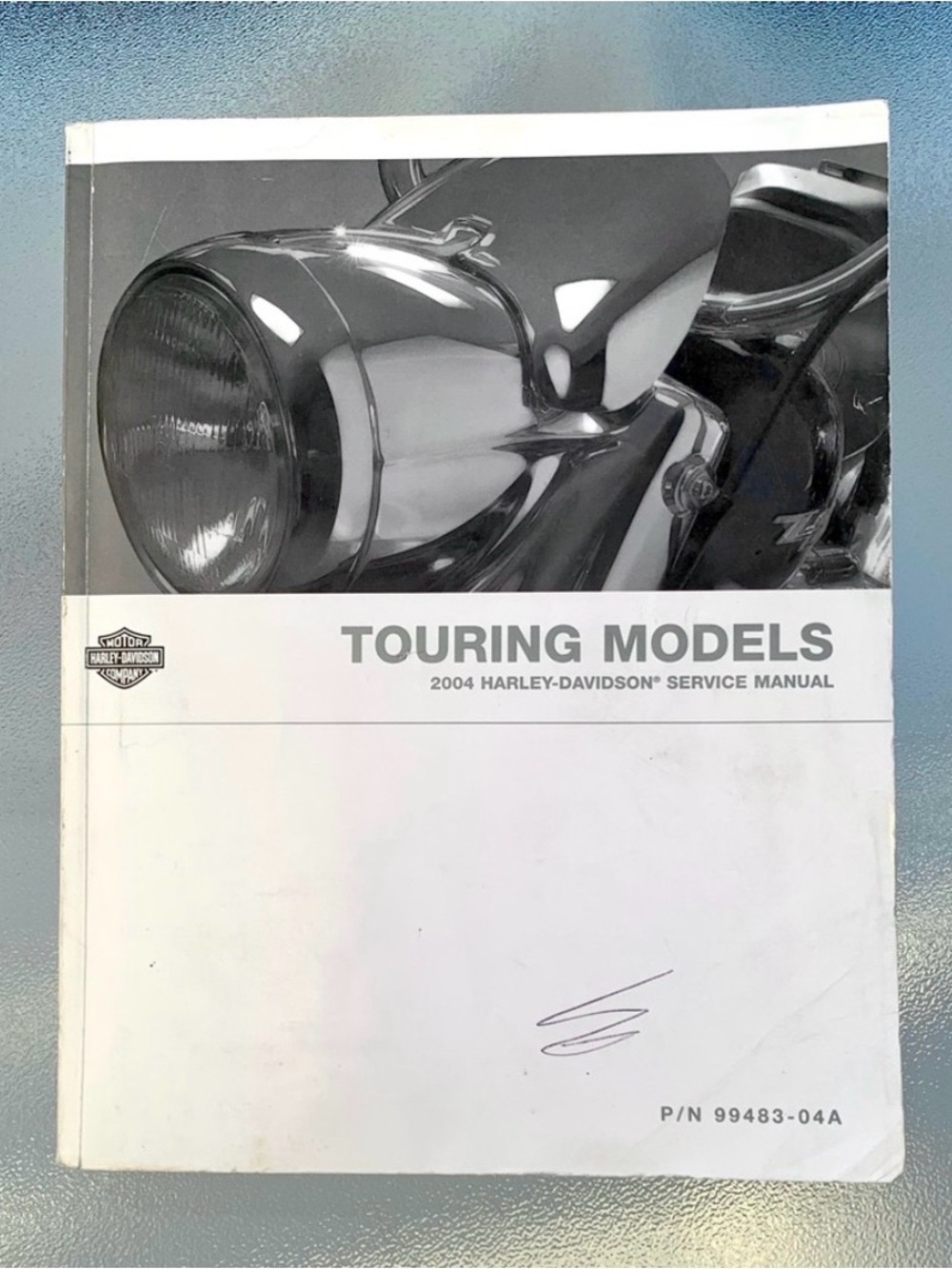 Harley-Davidson Motorcycles 2004 Touring Models Original Factory Service Manual
